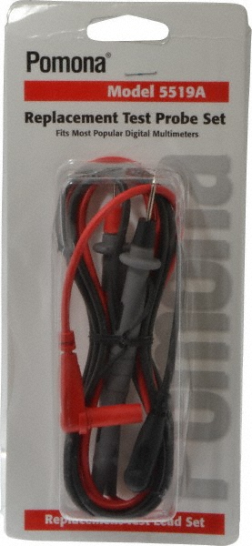 Pomona Test Leads Extension: Use with Fluke H-P Tektronix Digital Multimeter & Wavetek Digital Multimeter - 5519A