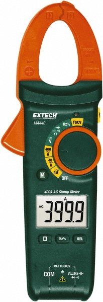 Fluke Clamp Meters: Clamp Meter Type: Auto Ranging; Measures: Resistance, Voltage, Continuity; Jaw Style: Clamp On; Jaw Capacity (Decimal Inch): 1.1811 - FLUKE-302+/EM ESP