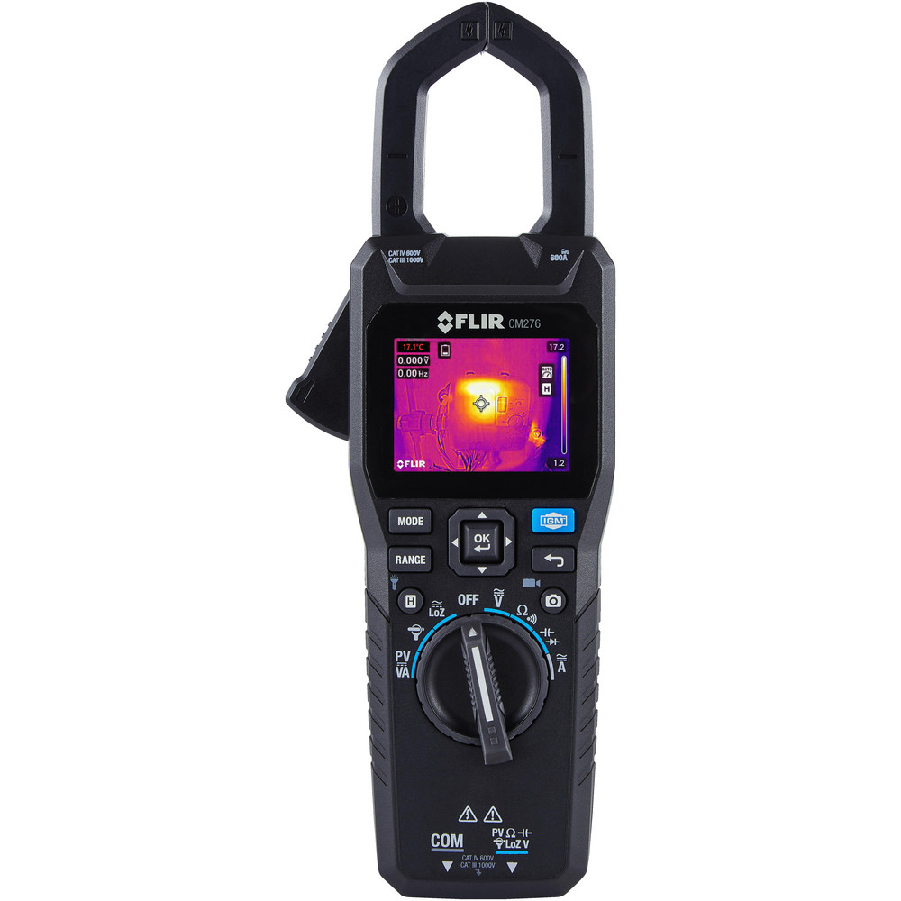 Amprobe Clamp Meter: CAT III & CAT IV, 2.0079" Jaw, Clamp On Jaw - AMP-330