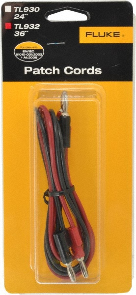 Pomona Patch Cord Set: Use with Alligator Test Clip - AL-B-12-2