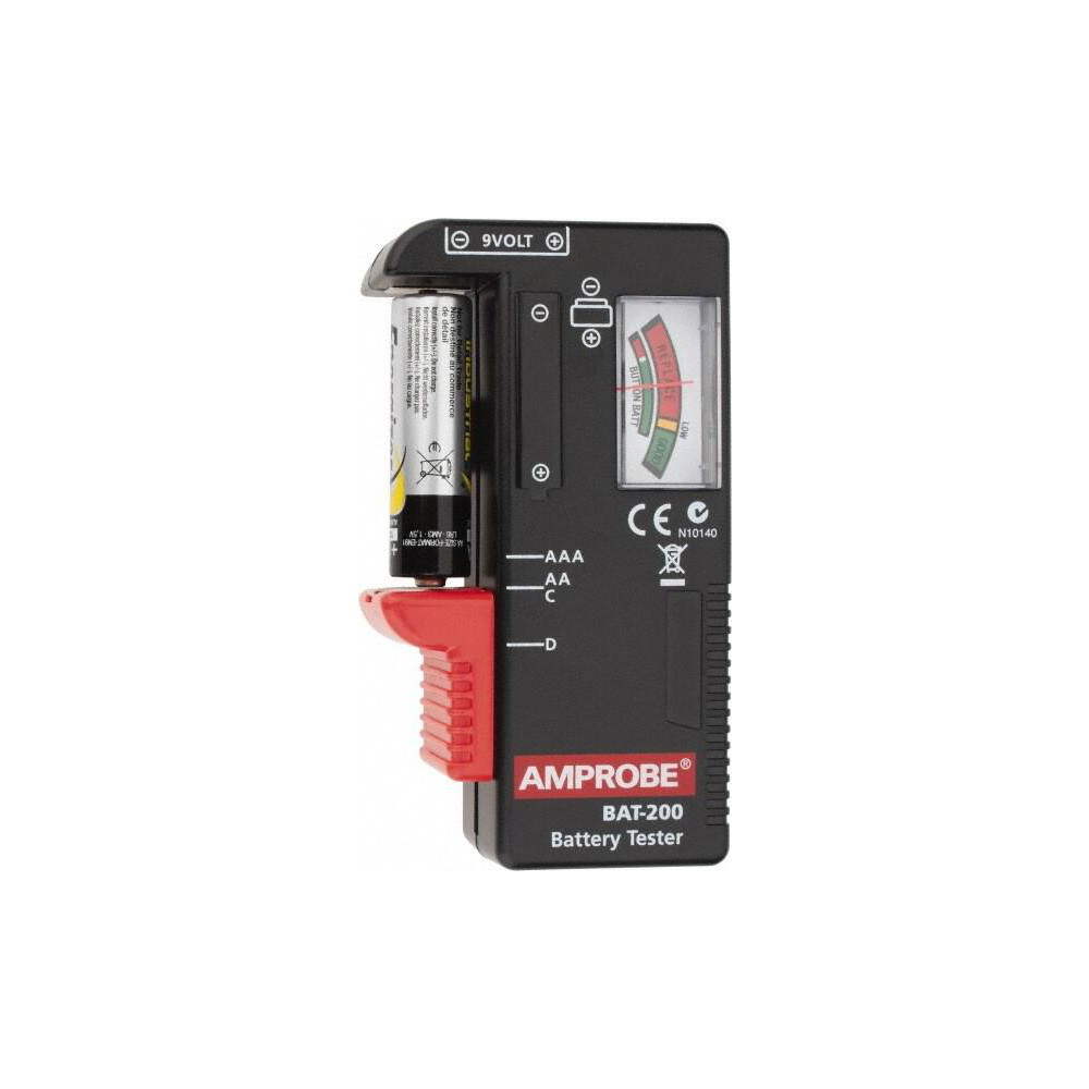 Amprobe 0.9 VAC to 9 VAC, Battery Tester - BAT-200