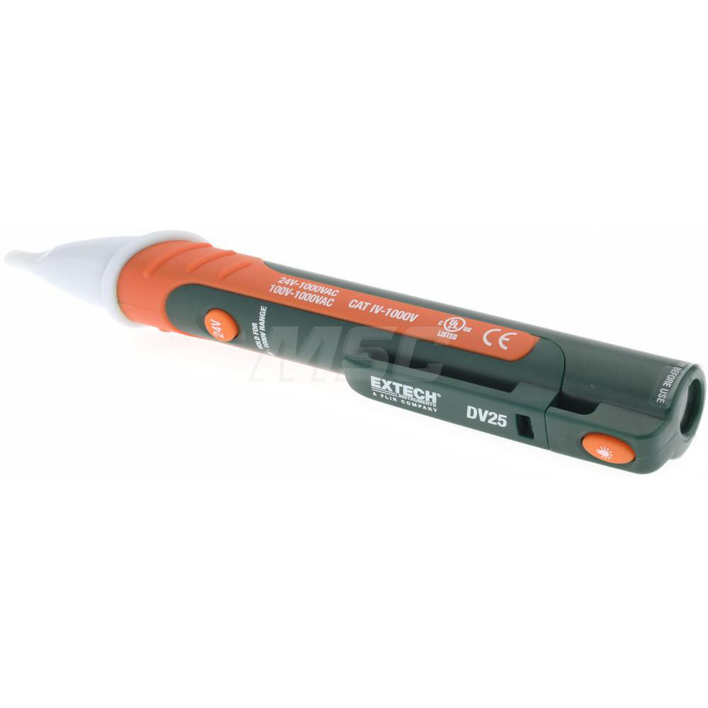 Extech 24 VAC to 1,000 VAC, Non-Contact Voltage Tester - DV25