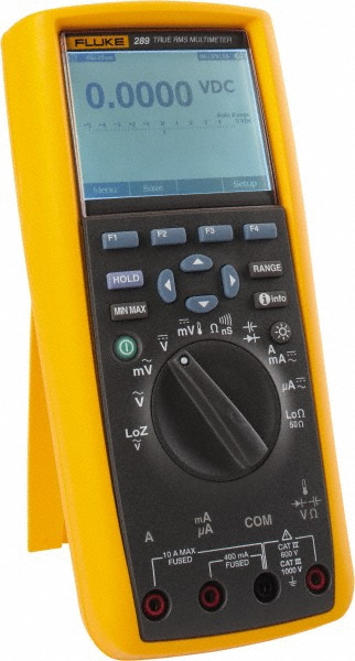 Fluke Voltage Clamp Meter: CAT III & CAT IV, Clamp On Jaw - FLUKE-378 FC