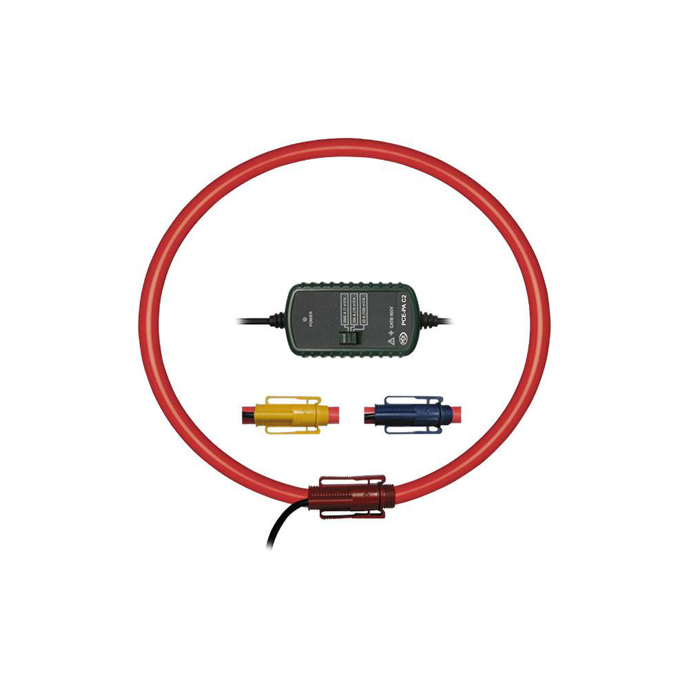 PCE Instruments Power Meters; Meter Type: Power Quality Analyzer; Application: Power Meter; Maximum Current Capability (A): 3000.00; Maximum Solar Power Measurement: 9999 kW; Power Factor: 1; Peak Capture: Yes; Storage: 4 GB; Cat Rating: CAT III; Data Logging: Yes; Overall Height: 8.8 in; Overall Length: 4.90 - PCE-PA 8300-2