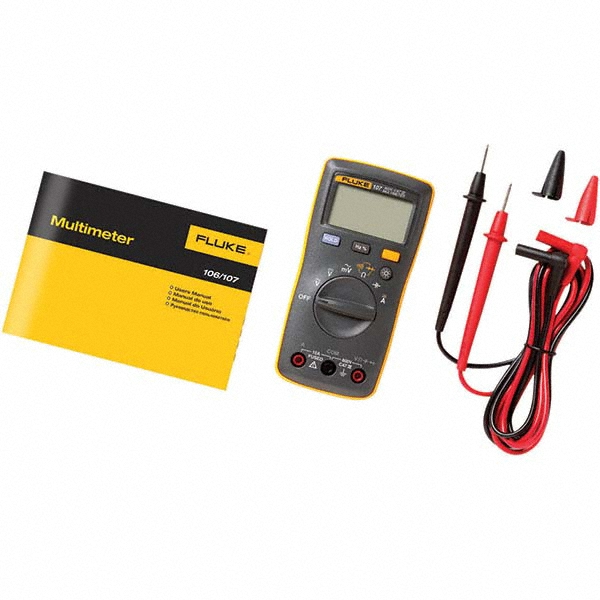 Milwaukee Tool CAT III, Auto Ranging Digital & True RMS Multimeter: 600 VAC/VDC - 2217-20