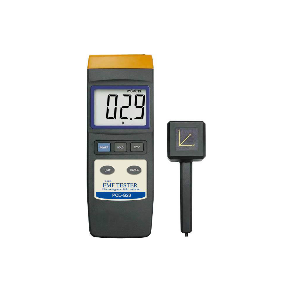PCE Instruments EMF Meters: Meter Type: EMF/ELF, RF/EMF; Display Type: Digit LCD; Monitors: Magnetic Fields; Minimum Frequency: 0 Hz - PCE-MFM 2400