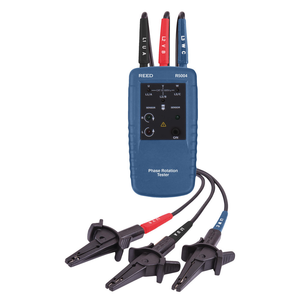 Extech 3 Phase, 75 to 1,000 VAC, 45 to 65 Hz, 14 to 122°F, LED Display Phase Rotation Tester - PRT200