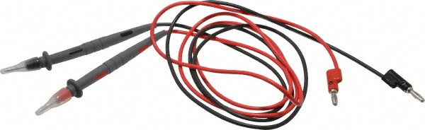 Pomona Test Leads Extension, Digital Multimeter with Non-Sheathed Banana Plugs - 5309A