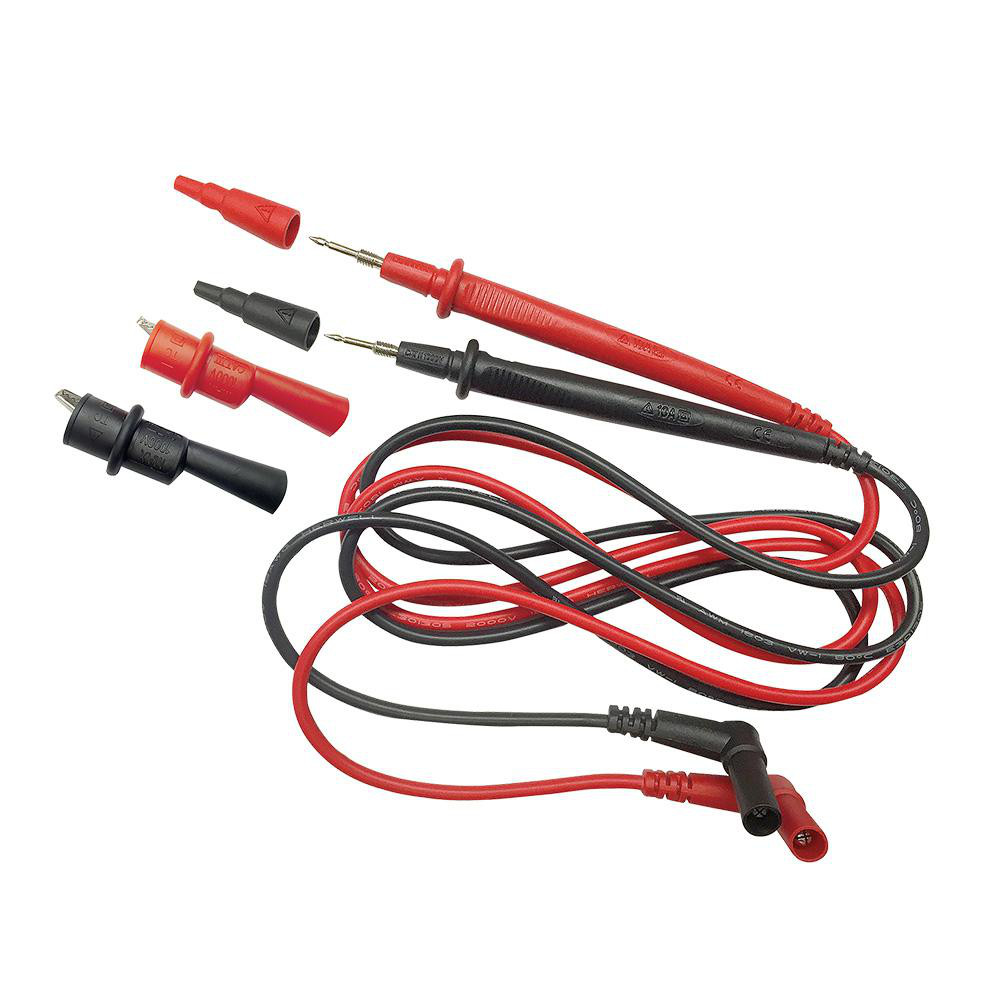 Pomona Test Leads Extension, Digital Multimeter with Non-Sheathed Banana Plugs - 5309A