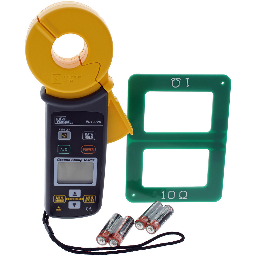 Ideal GRND RESIS CLAMP RESISTANCE TESTERS - 61-920