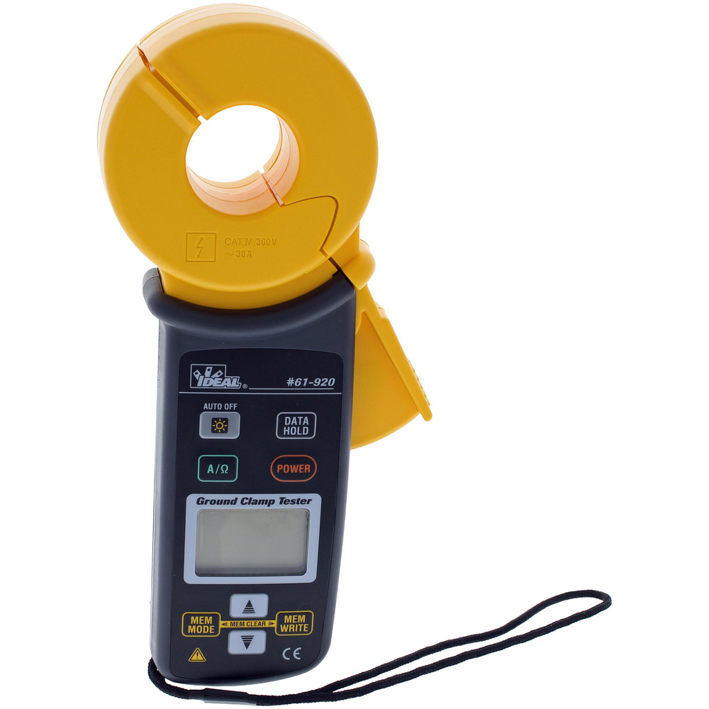 Ideal GRND RESIS CLAMP RESISTANCE TESTERS - 61-920