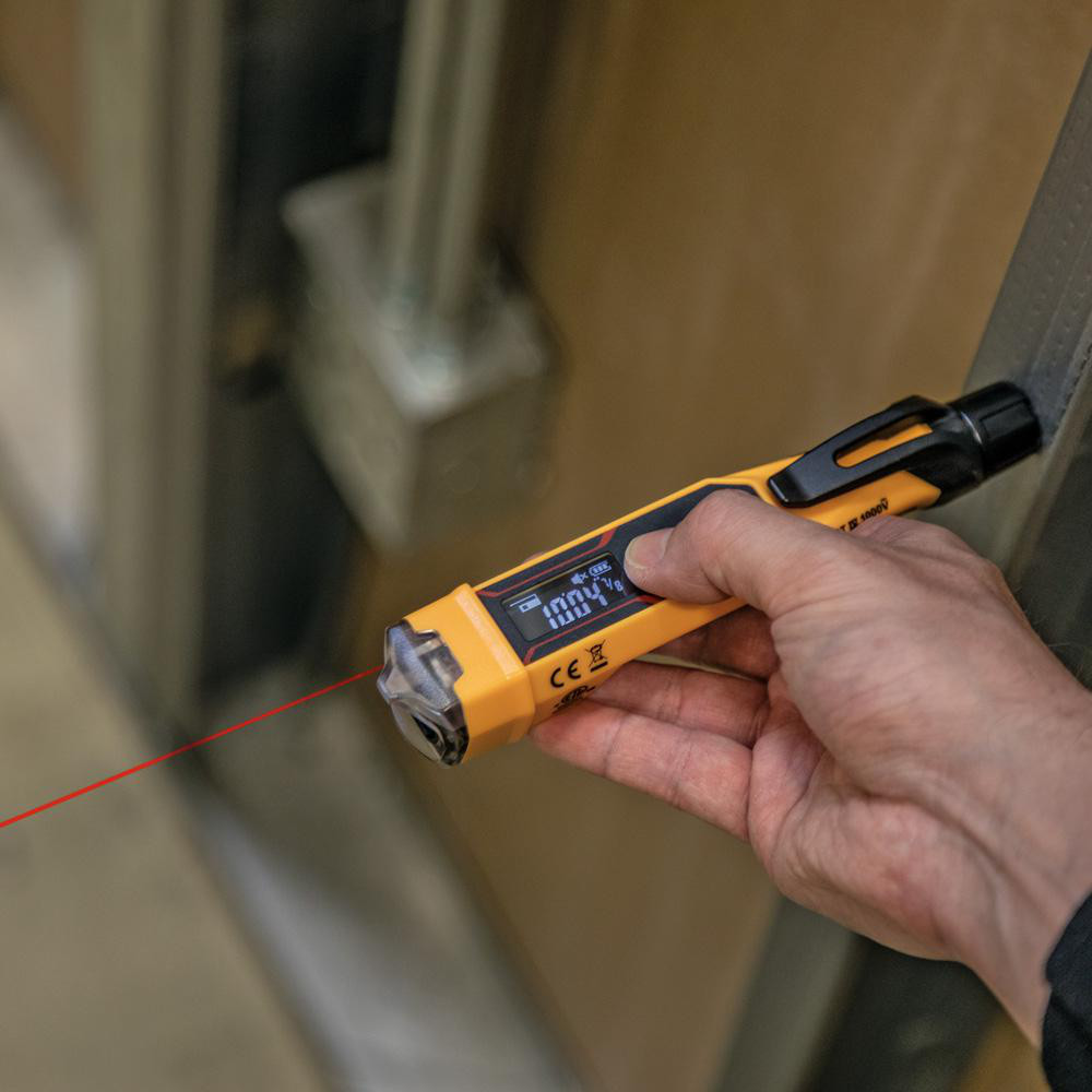 Klein Tools Circuit Continuity & Voltage Testers: Tester Type: Non-Contact Voltage Tester; Minimum Voltage: 12 VAC; Maximum Voltage: 12V DC; Display Type: LED - NCVT-6