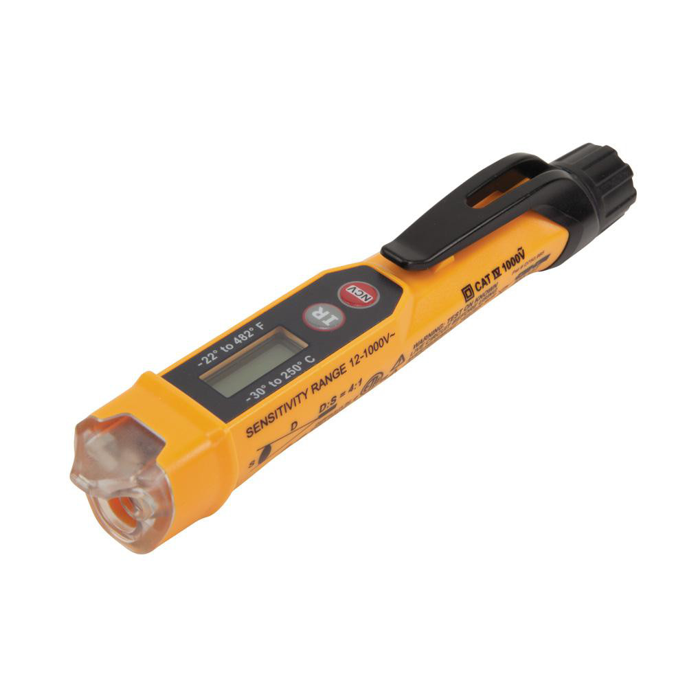 Milwaukee Tool Circuit Continuity & Voltage Testers: Tester Type: Receptacle Tester with GFCI; Minimum Voltage: 0 V; Maximum Voltage: 135V AC; Display Type: Digital LCD - 2224-20