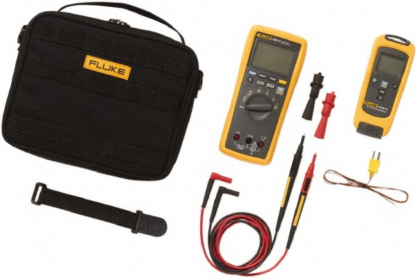 Fluke FC Wireless AC Current Clamp Kit: 5 Pc, 1,000 Volt, Flex Jaw - FLK-A3001FC KIT