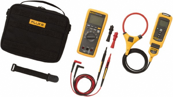 Fluke FC Wireless AC Current Clamp Kit: 5 Pc, 1,000 Volt, Flex Jaw - FLK-A3001FC KIT