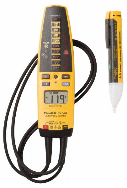 Fluke Wireless Clamp Meter: CAT III & CAT IV, 10" Jaw, Flex Jaw - FLK-A3001FC//FLK