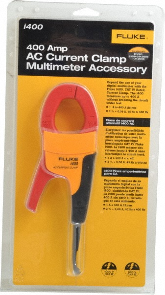 Fluke Wireless Clamp Meter: CAT III & CAT IV, 10" Jaw, Flex Jaw - FLK-A3001FC//FLK