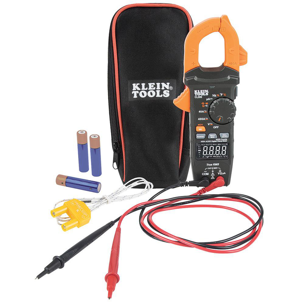 PCE Instruments Compact Manual Ranging & Voltage Clamp Meter: CAT I CAT II & CAT III, 0.7" Jaw, Cup Jaw - PCE-CM 3