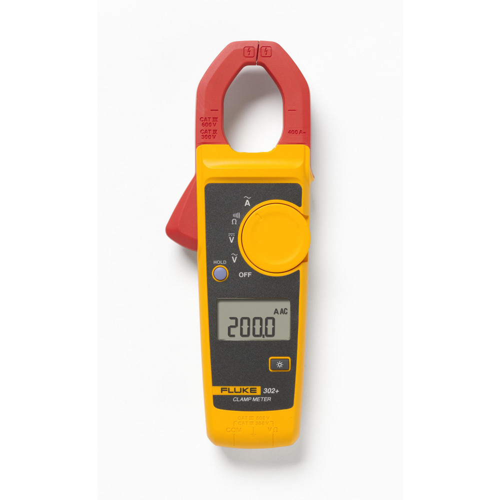 PCE Instruments Compact Manual Ranging & Voltage Clamp Meter: CAT I CAT II & CAT III, 0.7" Jaw, Cup Jaw - PCE-CM 3
