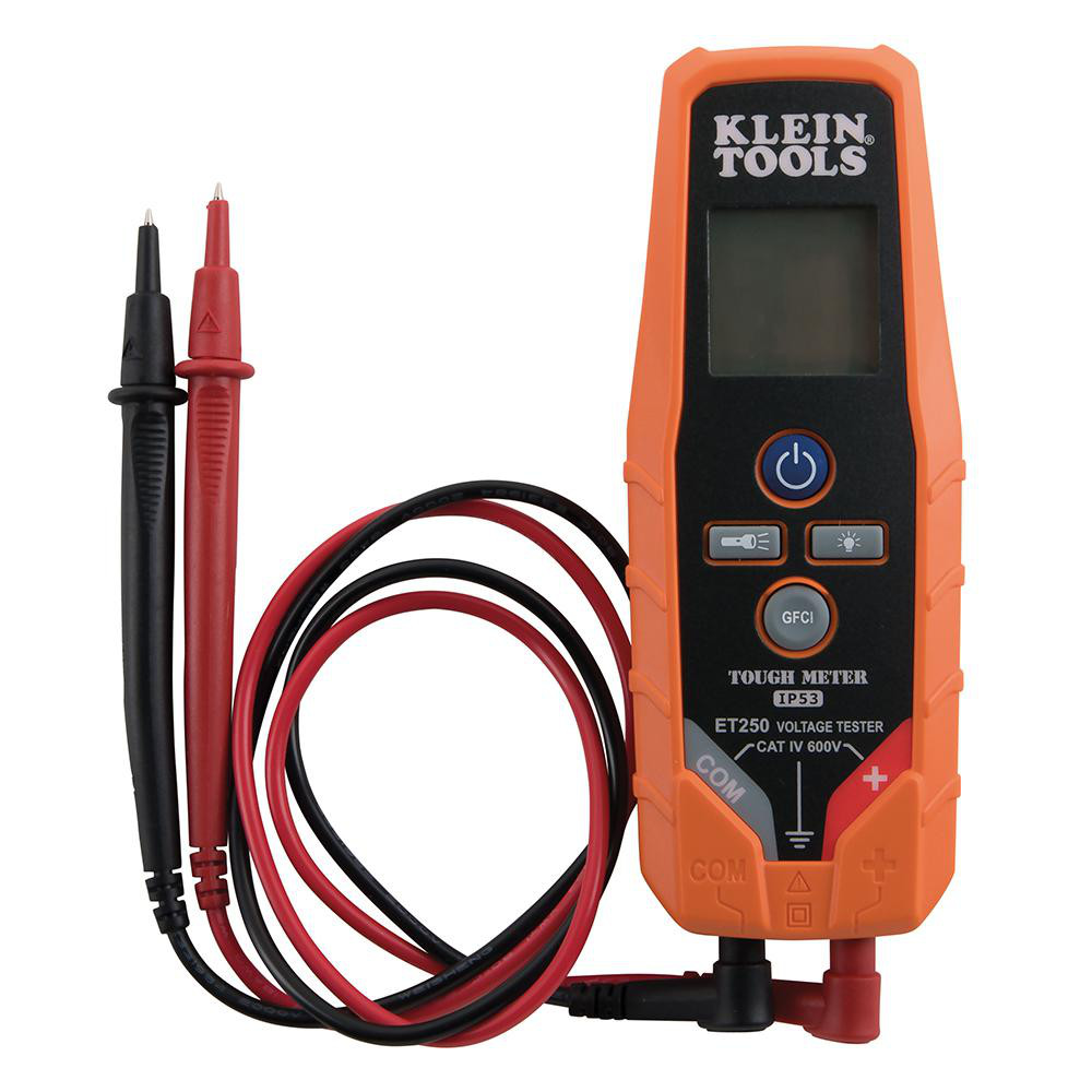 Ideal 5 VAC/VDC to 600 VAC/VDC, Voltage and Circuit Continuity Tester - 61-076