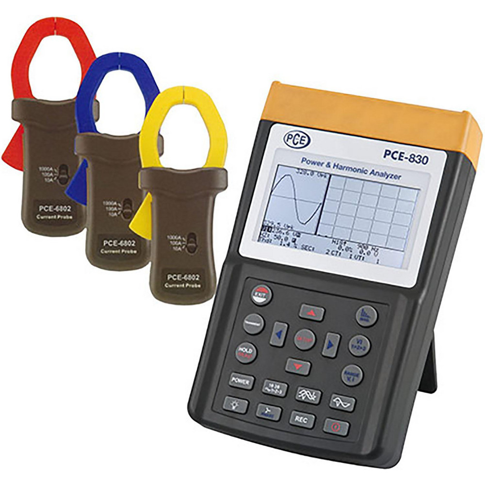 FLIR Power Meters & Analyzers: Meter Type: Power Analyzer/Datalogger; Application: 3-phase power analyzer/data logger capable of logging up to 30,000 sets of measurements; Maximum Current Capability (A): 3000.00 - PQ3450-30-NIST
