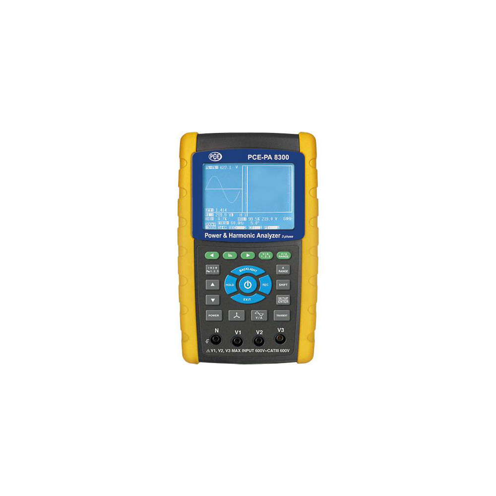 FLIR Power Meters & Analyzers: Meter Type: Power Analyzer/Datalogger; Application: 3-phase power analyzer/data logger capable of logging up to 30,000 sets of measurements; Maximum Current Capability (A): 3000.00 - PQ3450-30-NIST