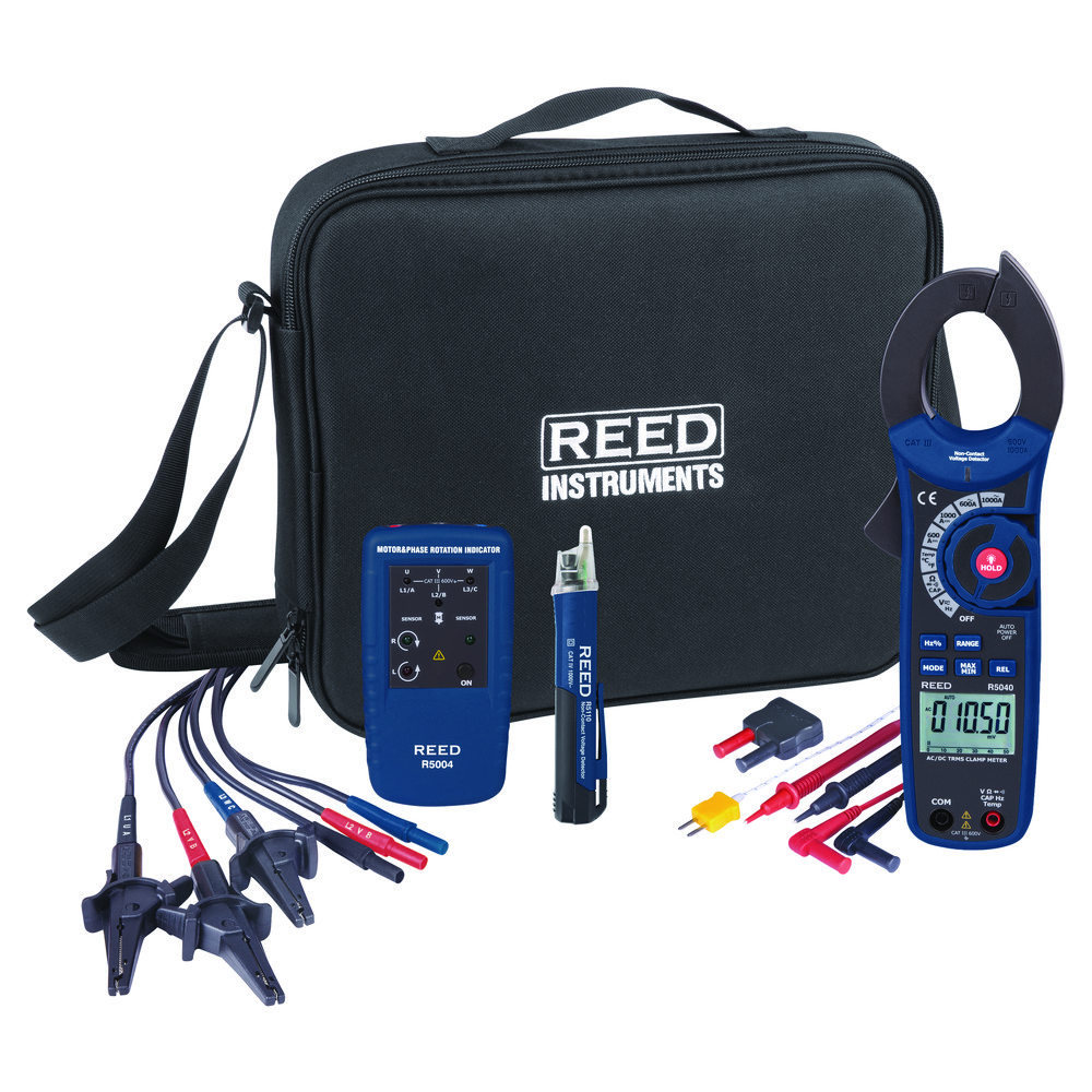 Fluke FC Series Wireless Multimeter Kit: 7 Pc, 1,000 Volt, Clamp-on Jaw - FLK-3000FC HVAC