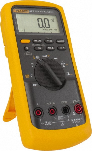 Klein Tools HVAC Clamp Meter: CAT III, 1.61" Jaw, Clamp On Jaw - CL320