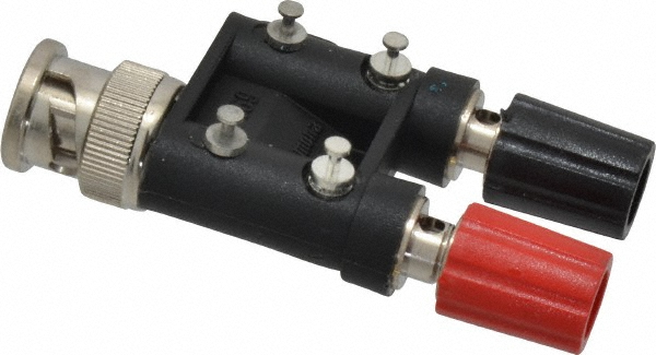 Pomona Adapter: Use with Male BNC to Isolated Binding Post - 1469