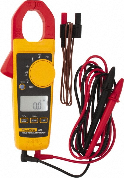 Milwaukee Tool Clamp Meter: CAT III, 1.3" Jaw, Clamp On Jaw - 2237-20