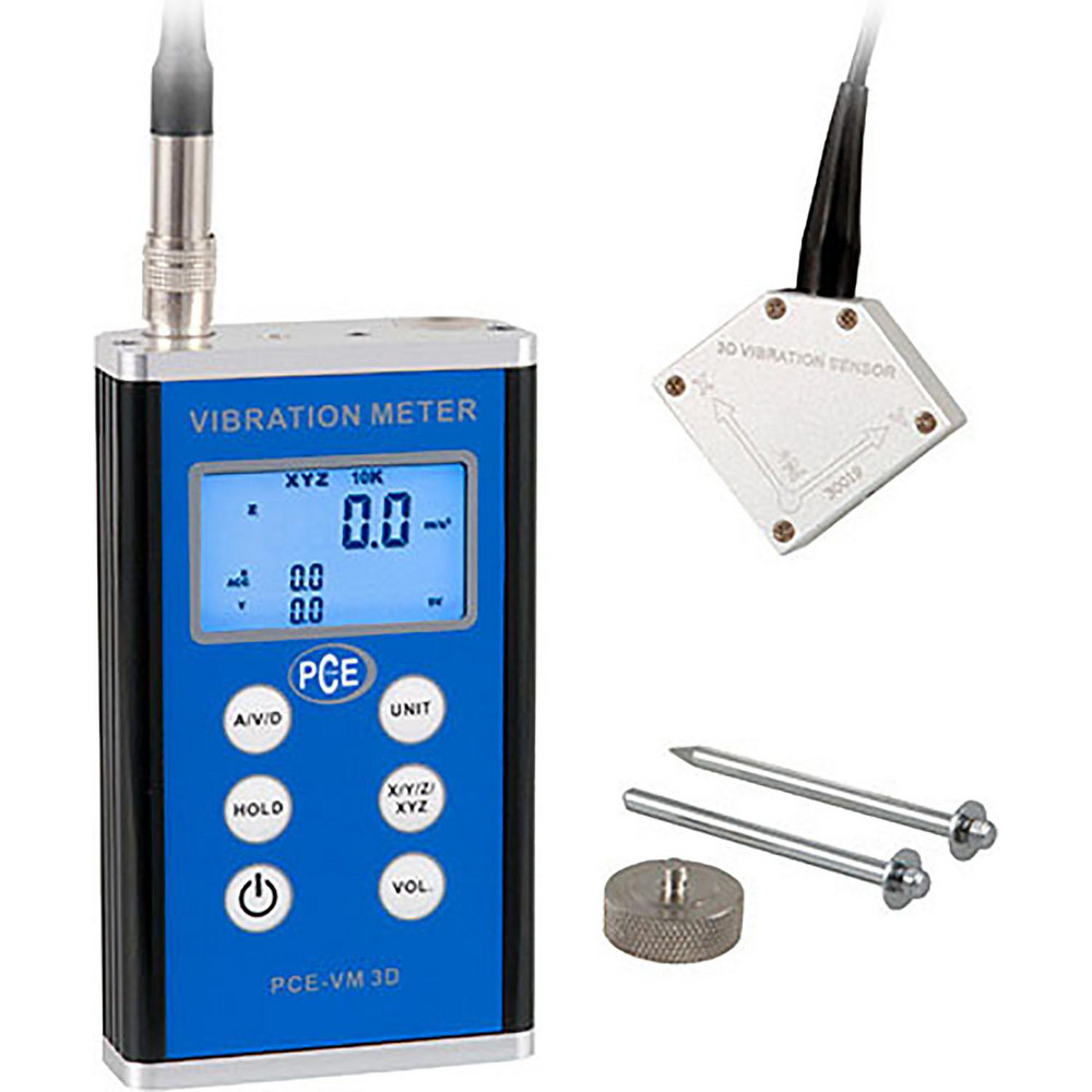 Fluke 10Hz to 1kHz (mm), LCD Vibration Meter - FLUKE-805 FC