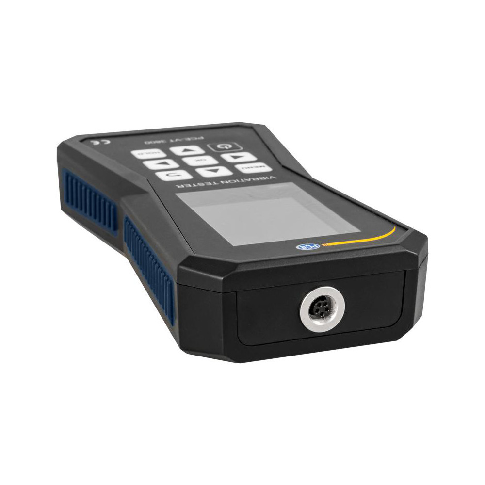 PCE Instruments Vibration Meters; Meter Type: Vibration Meter; Vibration Meter Datalogger; Vibration Tester; Vibration Measurement Range: 1-10; Display Type: 2.2" Color Display; Minimum Operating Temperature: -4; Maximum Operating Temperature: 149; Measures: Vibration; Frequency; Acceleration; Velocity - PCE-VT 3800S
