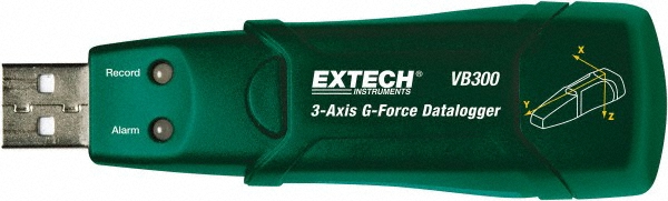 PCE Instruments Vibration Meters; Meter Type: Vibration Meter; Vibration Meter Datalogger; Vibration Tester; Vibration Measurement Range: 1-10; Display Type: 2.2" Color Display; Minimum Operating Temperature: -4; Maximum Operating Temperature: 149; Measures: Vibration; Frequency; Acceleration; Velocity - PCE-VT 3800S
