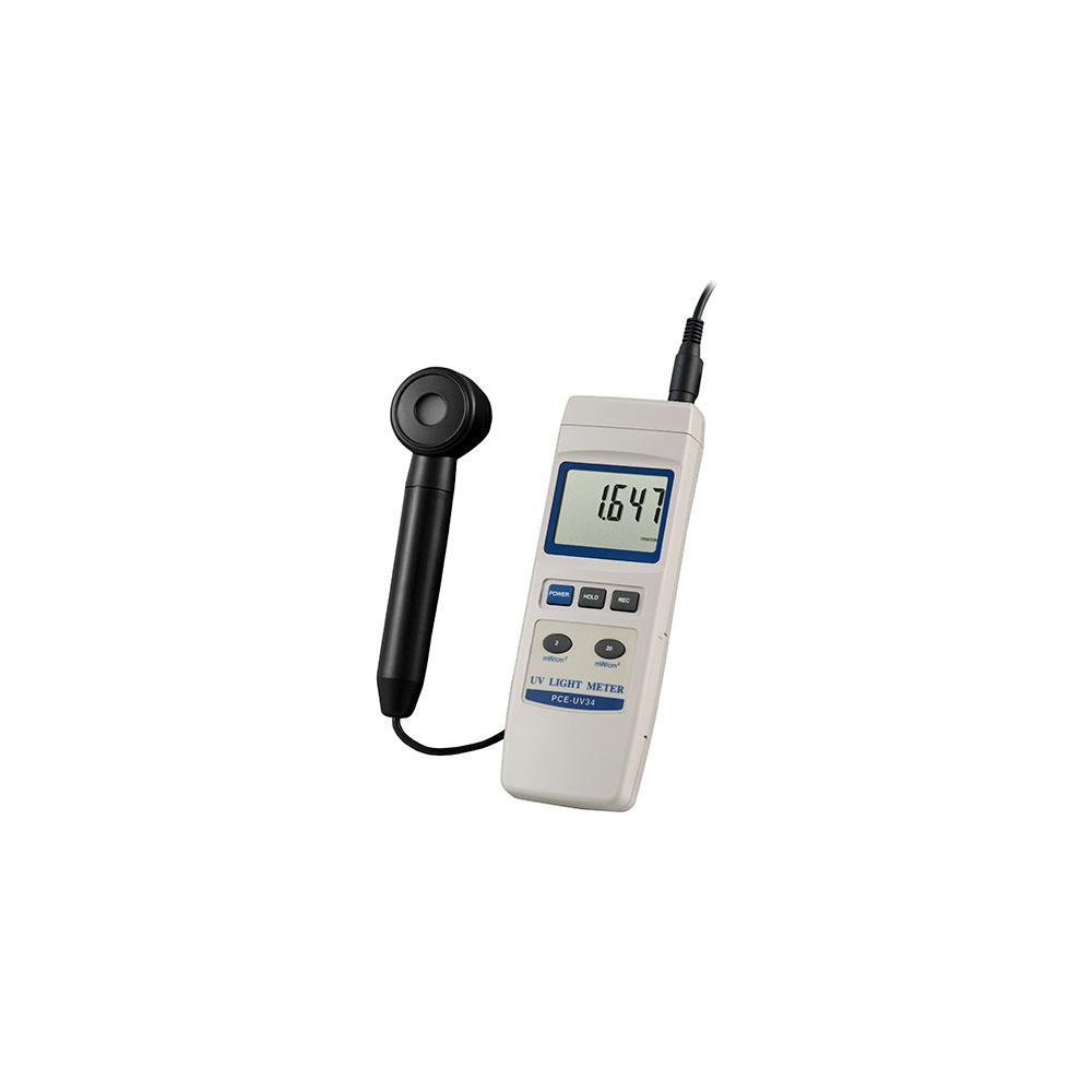 Extech 9 Volt Battery, 5,000 FC, LCD Display, Color Corrected Photodiode, Light Meter - 407026