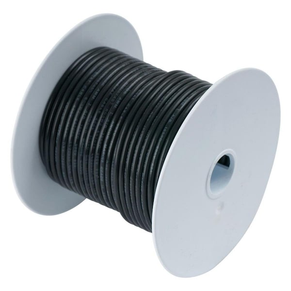 Upgrade 108002 25 ft. 10 AWG Black Tinned Copper Wire - UP3583121