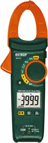 Amprobe Clamp Meter: CAT IV, 1.8504" Jaw, Clamp On Jaw - RS-1007 PRO