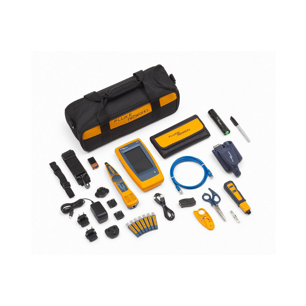 Fluke Cable Testers: Cable Type: Fiber-Optic; Display Type: LCD; Data Line Polarity Indicator: Yes - LIQ-DUO-KIT-FMC