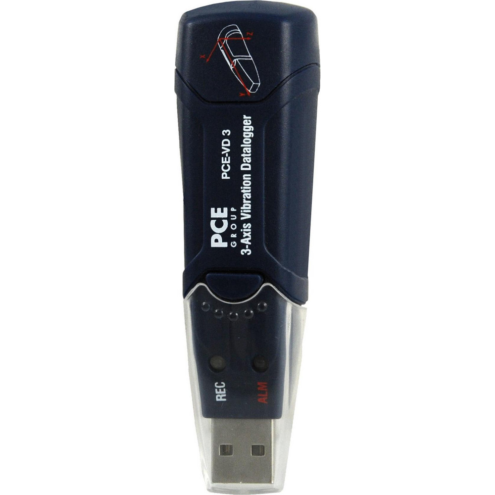 PCE Instruments Vibration Meters; Meter Type: Vibration Meter; Vibration Meter Datalogger; Vibration Tester; Vibration Measurement Range: 1-10 Hz; Display Type: No Display; Minimum Operating Temperature: 32; Maximum Operating Temperature: 104; Measures: Vibration; Acceleration; Minimum Acceleration (Feet): 0.004 - PCE-VD 3