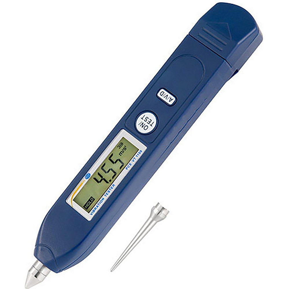 PCE Instruments Vibration Meters; Meter Type: Vibration Meter; Vibration Meter Datalogger; Vibration Tester; Vibration Measurement Range: 1-10 Hz; Display Type: No Display; Minimum Operating Temperature: 32; Maximum Operating Temperature: 104; Measures: Vibration; Acceleration; Minimum Acceleration (Feet): 0.004 - PCE-VD 3