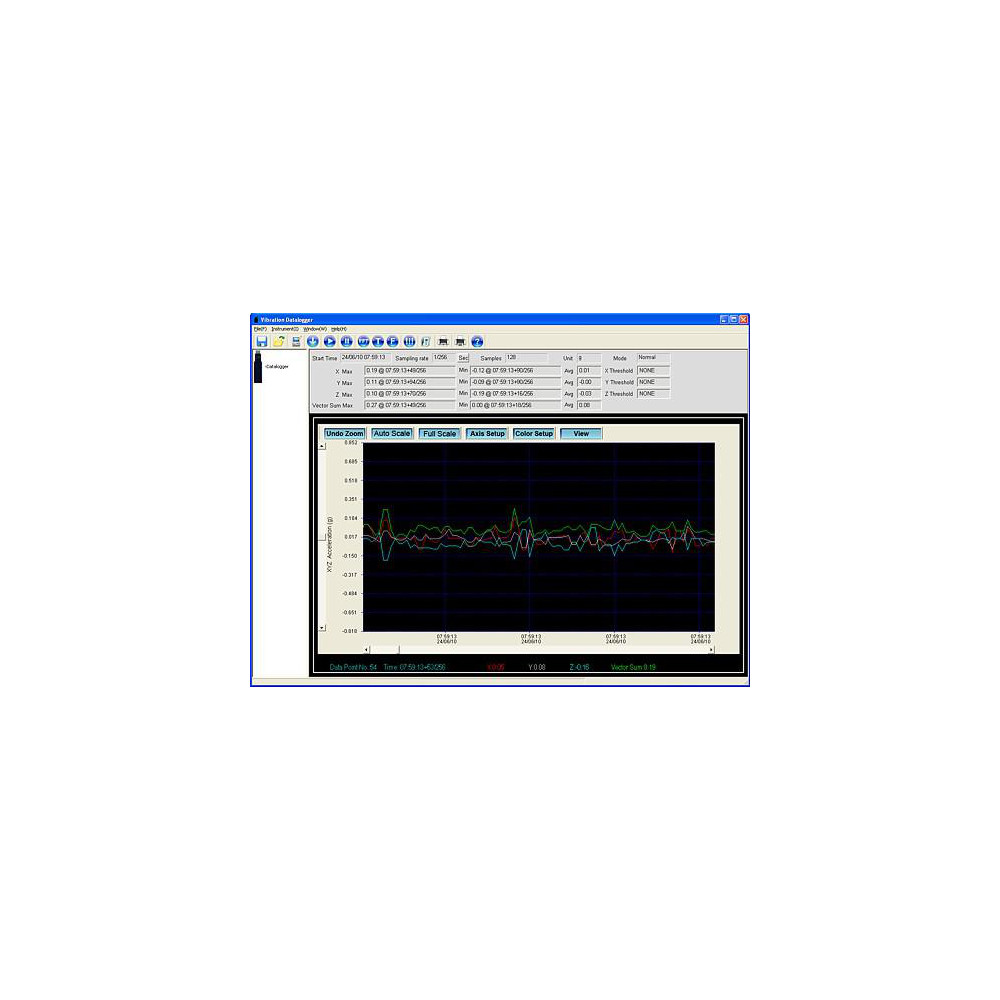 PCE Instruments Vibration Meters; Meter Type: Vibration Meter; Vibration Meter Datalogger; Vibration Tester; Vibration Measurement Range: 1-10 Hz; Display Type: No Display; Minimum Operating Temperature: 32; Maximum Operating Temperature: 104; Measures: Vibration; Acceleration; Minimum Acceleration (Feet): 0.004 - PCE-VD 3