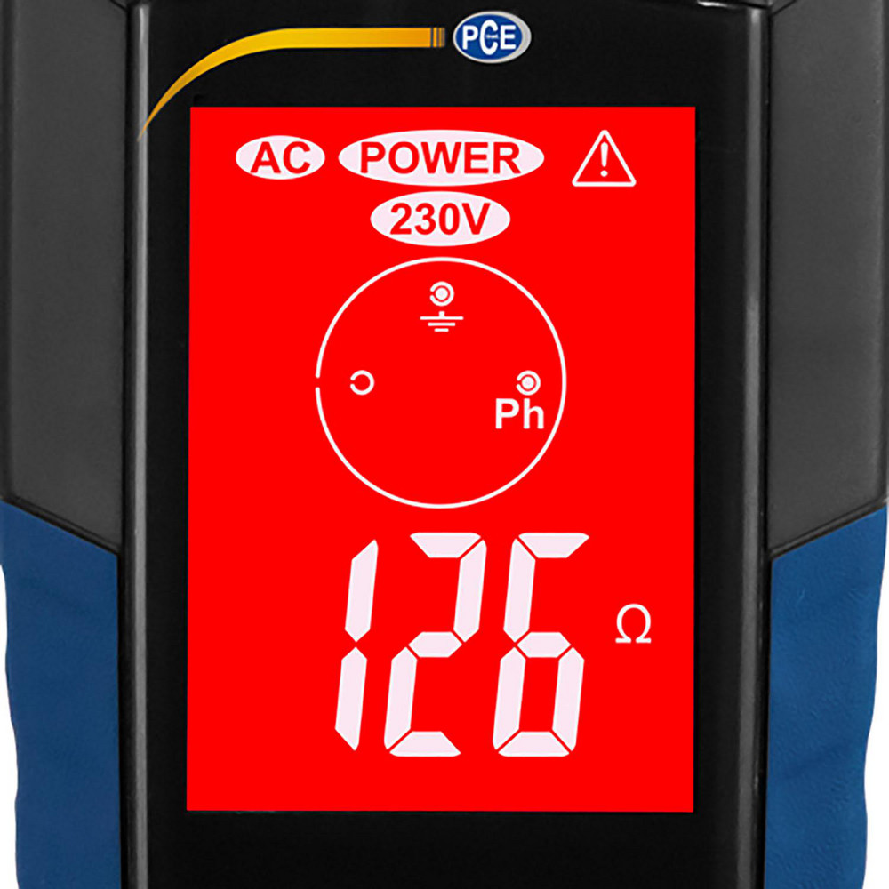 PCE Instruments Earth Ground Resistance Testers: Maximum Earth Ground Resistance (kiloohm): 2; Minimum Earth Ground Resistance (kiloohm): 0.01; Minimum Resolution: 0.10; Maximum Resolution: 0.10; Operating Frequency (Hz): 50 - PCE-ECT 50
