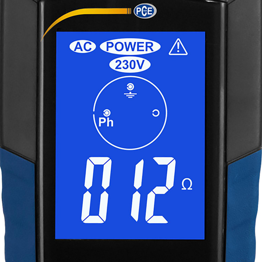 PCE Instruments Earth Ground Resistance Testers: Maximum Earth Ground Resistance (kiloohm): 2; Minimum Earth Ground Resistance (kiloohm): 0.01; Minimum Resolution: 0.10; Maximum Resolution: 0.10; Operating Frequency (Hz): 50 - PCE-ECT 50