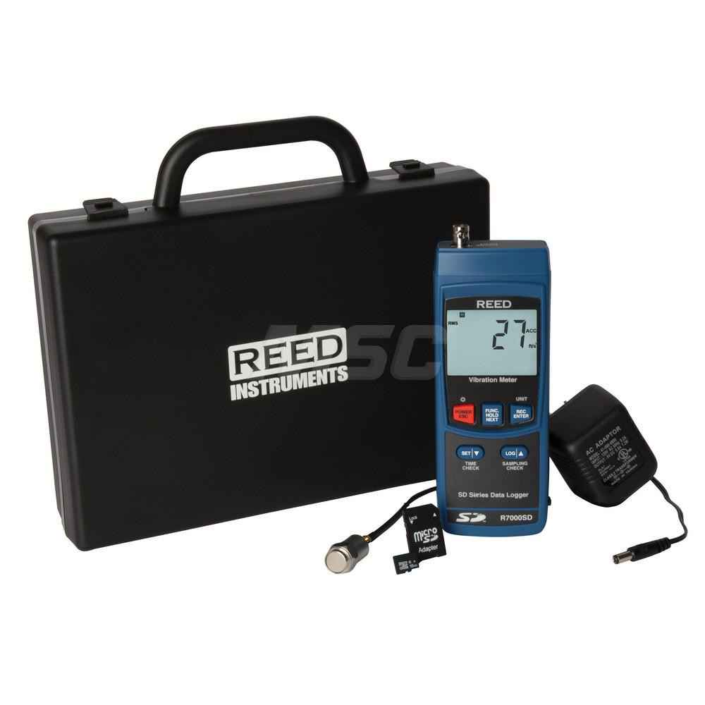 Phase II Vibration Meters: Meter Type: Vibration Meter; Vibration Measurement Range: 1 – 20KHz; Display Type: LCD - DVM-1000