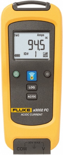 PCE Instruments Auto Ranging Compact & Voltage Clamp Meter: CAT I CAT II & CAT III, 0.7" Jaw, C-Clamp & Curved Jaw - PCE-DC1