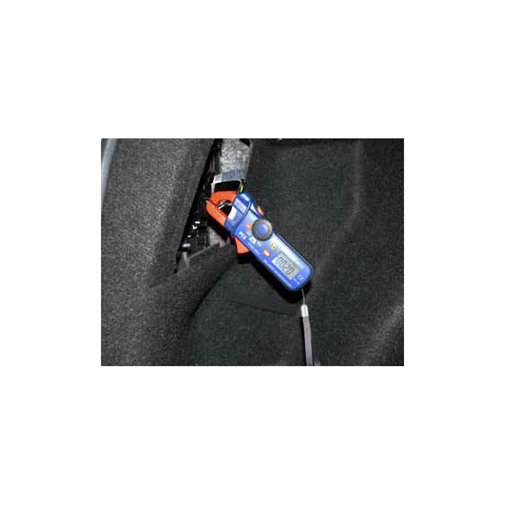 PCE Instruments Auto Ranging Compact & Voltage Clamp Meter: CAT I CAT II & CAT III, 0.7" Jaw, C-Clamp & Curved Jaw - PCE-DC1