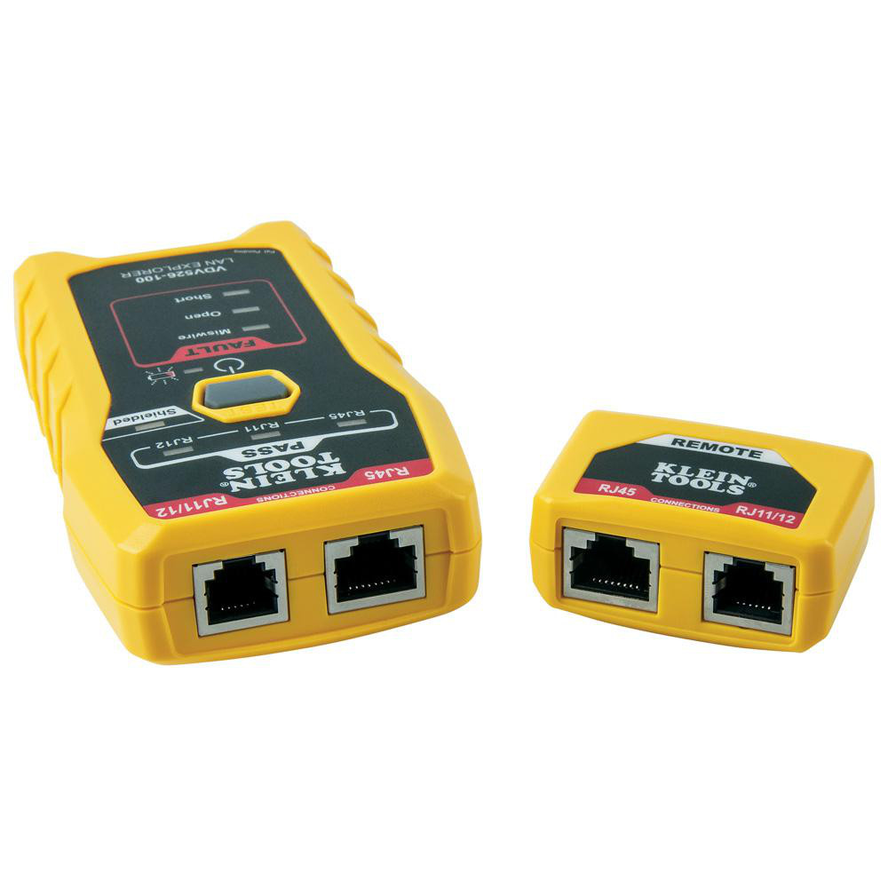 Klein Tools Electrical Test Equipment Accessories: Accessory Type: Replacement Remote; For Use With: VDV526-100 LAN Explorer - VDV999-150