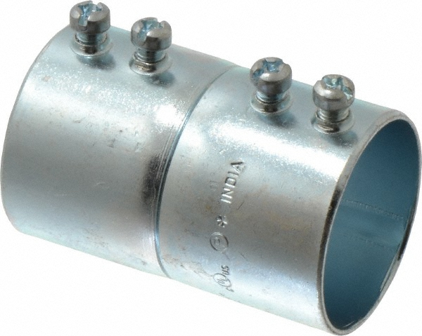 Cooper Crouse-Hinds Conduit Coupling: For EMT, Steel, 2" Trade Size - 465