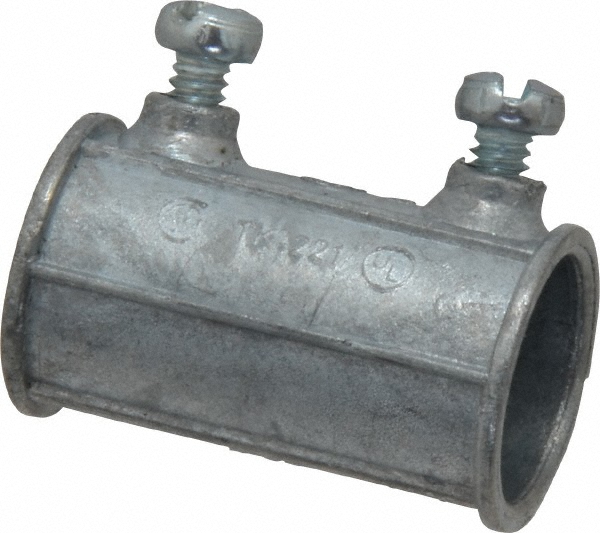 Cooper Crouse-Hinds Conduit Coupling: For EMT, Steel, 2" Trade Size - 465