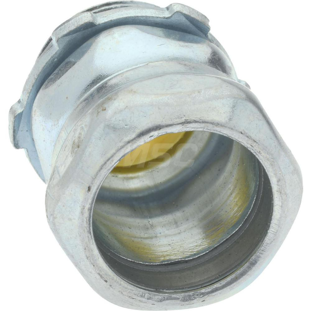 Cooper Crouse-Hinds Conduit Connector: For EMT, Steel, 3/4" Trade Size - 1651