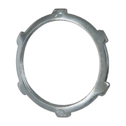 Cooper Crouse-Hinds Conduit Locknut: For Rigid & Intermediate (IMC), Steel, 1-1/2" Trade Size - 15